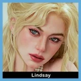 TOP-CYDOLL Lindsay-2 110cm Gカップ 欧米風 エルフ耳のトルソーラブドール 宣材写真通りのはROSヘッド シリコン製ドール