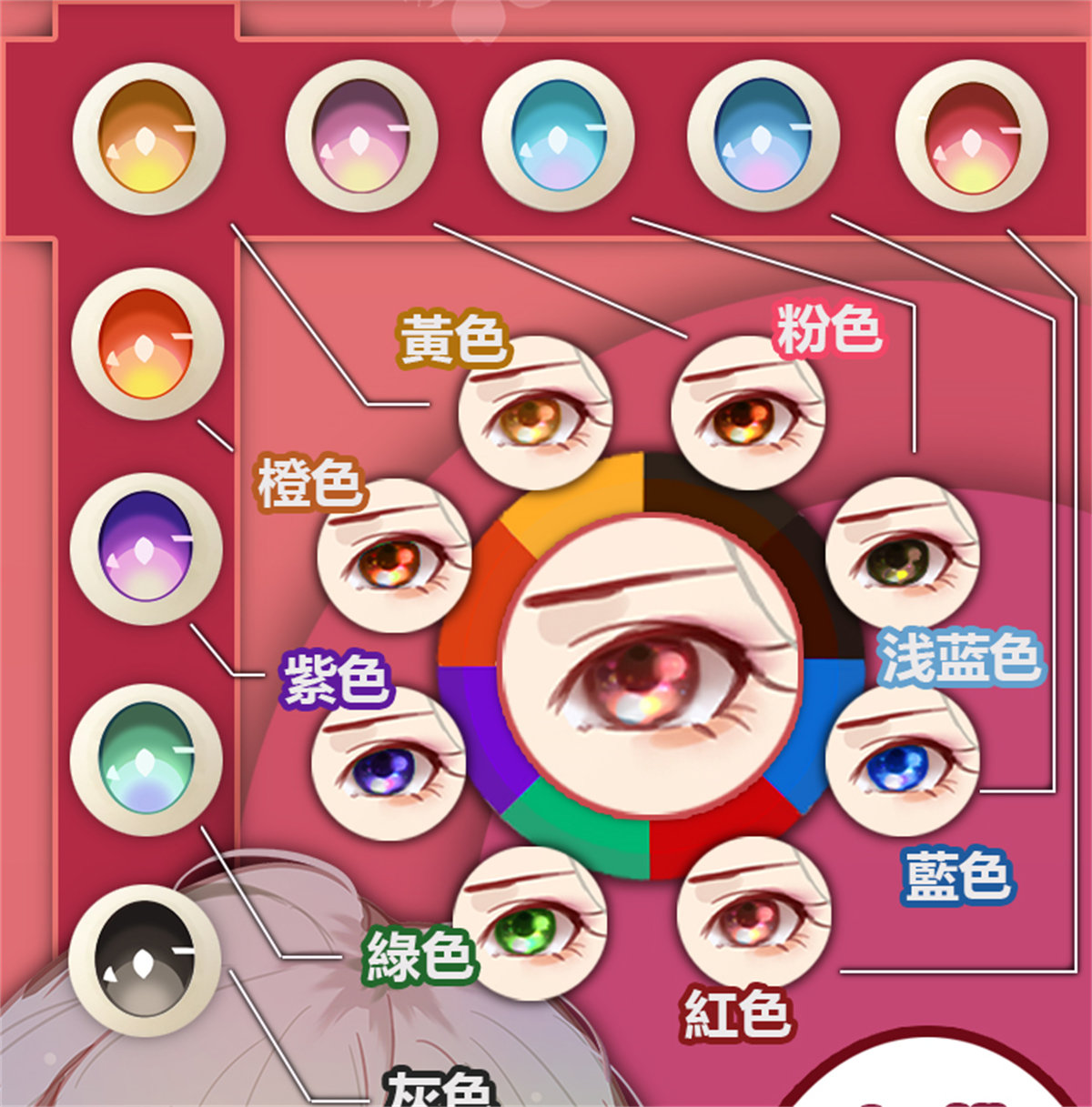 ElsaBabe 花坂紗良ヘッド 160cm 爆乳セックス ドール 眼球カラー一覧