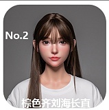 LACE DOLL 青棘①メイク 160cm Cカップ セックス ドール 妖艶な赤い瞳の黒髪美女 宣材写真のはシリコンボディ