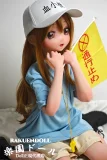 love doll 血小板風コスプレ姿の125cm金髪アニメドール