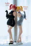 BCdoll F03A Nana 60cm Bカップ+F03A Lulu 60cm Eカップ PUヘッド+シリコン製ボディリアルドール