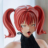 BCdoll Lulu 60cm Eカップ+ PUヘッド+Nana 60cm Bカップ シリコン製ボディ アニメ風セックスできるフィギュア 双子キャラクター