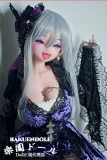 リアル ドール 銀髪ロングと紫瞳が印象的な148cm小悪魔系アニメドール
