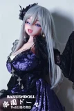 real doll 黒紫コスチュームで艶やかに装う小悪魔美少女ドール
