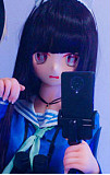 【アニメドール】wmdoll 140cm Bカップ#Y011ヘッド  ロリータ ソフトビニール製ヘッド+TPE製ボディ 等身大リアルラブドール