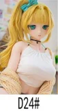 wmdoll アニメかわいいダッチワイフ 140cm Bカップ#Y001ヘッド 漫画ドール ソフトビニール製ヘッド+TPE製ボディ 等身大リアルラブドール