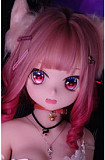 【アニメドール】wmdoll 140cm Bカップ#Y011ヘッド  ロリータ ソフトビニール製ヘッド+TPE製ボディ 等身大リアルラブドール