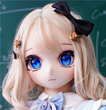 【アニメドール】wmdoll 140cm Bカップ#Y011ヘッド  ロリータ ソフトビニール製ヘッド+TPE製ボディ 等身大リアルラブドール