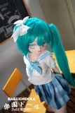 ラ ぶ ドール 緑髪ツインテ 可愛いミニサイズのドール