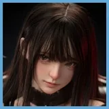 蛍火日記 Maxシリーズ 千島（qiandao）④メイク 153cm Aカップ ダッチワイフ 純粋な笑顔の少女 リアル皮膚付き！清楚フェイス JKドール 宣材写真は硬めシリコンヘッド（口開閉機能あり）