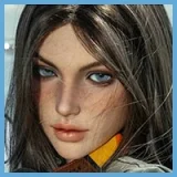 蛍火日記 Maxシリーズ 千島（qiandao）④メイク 153cm Aカップ ダッチワイフ 純粋な笑顔の少女 リアル皮膚付き！清楚フェイス JKドール 宣材写真は硬めシリコンヘッド（口開閉機能あり）