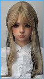 蛍火日記 Maxシリーズ 千島（qiandao）④メイク 153cm Aカップ ダッチワイフ 純粋な笑顔の少女 リアル皮膚付き！清楚フェイス JKドール 宣材写真は硬めシリコンヘッド（口開閉機能あり）