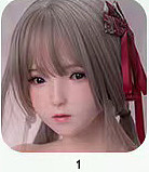 FUDOLL D1ヘッド 153cm Iカップ 可愛い アニメ顔 リアル ドール 紫髪ロング ギャップ系ドール 宣材写真はフルシリコンラブドール