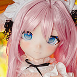 MW Girl(魔物姫)   ももちゃんヘッド 85cm 7kgだけ JK服＆黑髪 フィギュア ソフトビニール製頭部 アニメドール シリコン製ボディ 宣材写真と同じ制服も付属