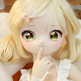 MW Girl(魔物姫)  可愛さ満点のメイド系フィギュア 柚原爱ちゃんヘッド 70cm 5.2kgだけ  アニメフィギュア ソフトビニール製頭部 アニメドール シリコン製ボディ 宣材写真と同じ制服も付属