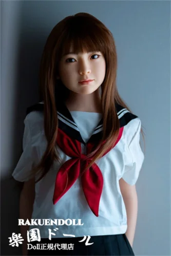 J cute 羽純（はずみ）  ヘッド 137cm 平ら セーラー服スタイルのダッチドール LL団 シリコンドール 可愛い妹系ラブドール