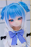 【ミニドール】wmdoll 85cm AAカップ#S001ヘッド ロリータ ソフトビニール製ヘッド+TPE製ボディ 等身大リアルラブドール