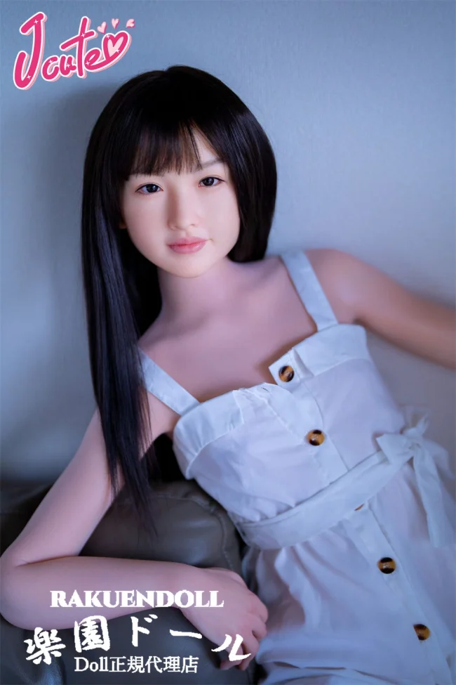 J cute 美郁ヘッド 149cm 貧乳 リアル ドール ふんわり微笑む癒しの少女 LL団 フルシリコン製ドール バスト平タイプ