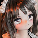 MW Girl(魔物姫)  星乃ヘッド 85cm 青髪 ラブドール 落ち着いた目元 宣材写真通のはシリコン製ボディ 宣材写真と同じ制服も付属 アニメドール