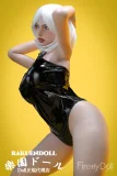 love doll 164cm白髪ショートの欧米系クール美女ドール