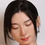 MMXDOLL 梦涵（Menghan）ヘッド 150cm Eカップ 曲線美のリアル ドール ビキニ姿の黒髪サマー美少女 宣材写真は職人Real系メイク フルシリコン製ドール