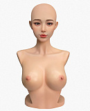 Doll Senior #28夢ヘッド 165cm Fカップ 29kgだけのリアル皮膚付きボディ 眠り顔ラブドール 宣材写真通りのはシリコン製リアルドール