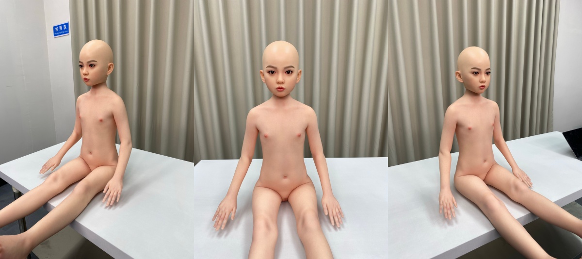 jcuteddoll 可愛いラブドール ABG08衣音硬いヘッド+128cm バスト平の実物写真