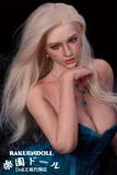 深い青のドレスと宝石のアクセサリーが高貴さを際立たせる ROSMAX機能付き 金髪欧米風美人顔立ち ダッジワイフ