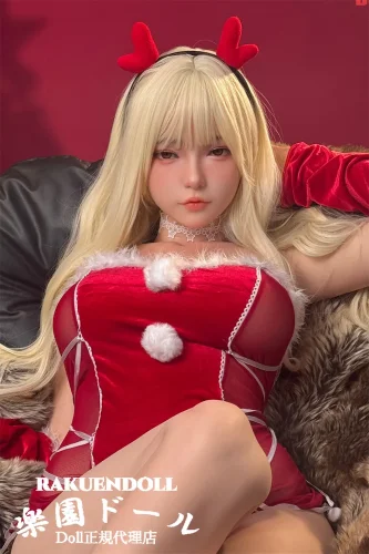 Doll Senior #29水尺葵Aoiヘッド 160cm Dカップ 愛らしい清楚系金髪美少女リアルドール 宣材写真のはROS機能付き シリコン製ダッチワイフ