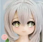 #73ヘッド ＆ 135cm G-cup 宣材写真はフルシリコン製ラブドール Aotume