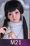 MD DOLL M47ヘッド 150cm Eカップ 銀髪ツインテールの清純系美少女ダッチワイフ 新素材選択可能のリアルドール