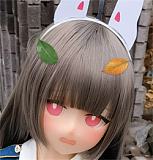 #73ヘッド ＆ 135cm G-cup 宣材写真はフルシリコン製ラブドール Aotume