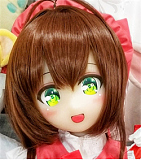 #73ヘッド ＆ 135cm G-cup 宣材写真はフルシリコン製ラブドール Aotume