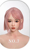 SHEDOLL Lemon（柠檬）ヘッド  152cm②（足が長いタイプ）・AAカップ・ 清楚可憐系ラブドール・ピンクショートヘア・可愛い彼女 TPEボディ リアルドール