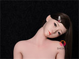 SHEDOLL Lemon（柠檬）ヘッド  152cm②（足が長いタイプ）・AAカップ・ 清楚可憐系ラブドール・ピンクショートヘア・可愛い彼女 TPEボディ リアルドール