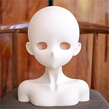 GUAVADOLL DM02ヘッド 143cm アニメラブドール 白髪少女 宣材写真は手描きメイク ビニール製ヘッド+TPE製ボディ