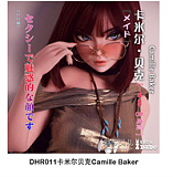 Elsa Babe AHR023 诹访部晴香ヘッド 金髪ツインテールのアニメドール 萌え系ドール 宣材写真は140cm-M ボディー選択可能