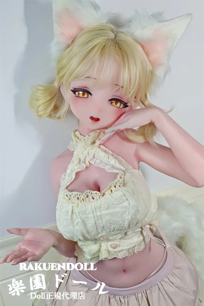 Elsa Babe AHR023 诹访部晴香ヘッド 金髪ツインテールのアニメドール 萌え系ドール 宣材写真は140cm-M ボディー選択可能