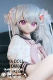 GUAVADOLL DM02ヘッド 143cm アニメラブドール 白髪少女