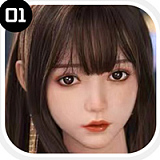 SHEdoll 楚琳(chulin)ヘッド 160cm Cカップ 知的でキュートな美少女ダッチワイフ 掲載画像はフルシリコン製セックス ドール カスタマイズメイク