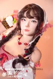優しい表情のメガネドール フェイスアップ real doll