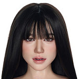 Real lady T1ヘッド 159cm Hカップ ナース衣装の誘惑系ラブドール 大人の色気 えろい シリコン製 超リアルな肌の質感 等身大 宣材写真は硬いシリコンヘッド