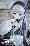 メイド服を着てるかわいい低身長のタッチ ワイフ 人偶箱庭