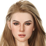 Real lady R8ヘッド 159cm Hカップ ROS MAX機能付き レオパード服の欧米風美女 宣材写真のはハニーブロンズ肌 超リアルな肌の質感のフルシリコン製ラブドール