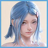 蛍火日記 田心（tianxin）ヘッド メイク②  知的でクールな大人の女性 162cm Aカップ フルシリコン製 お姉ちゃん系女子高校生JKラブドール 宣材写真は硬めシリコンヘッド（口開閉機能なし）