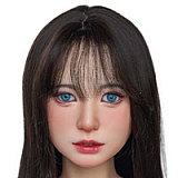 Real lady R8ヘッド 159cm Hカップ ギャル系欧米風美少女 ROS MAX機能付き  宣材写真のはハニーブロンズ肌 超リアルな肌の質感のフルシリコン製ダッチワイフ