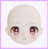 MW Girl(魔物姫)  天使萌ヘッド 85cm バスト中 萌え系アニメラブドール 青い瞳 宣材写真通のはシリコン製ボディー 宣材写真と同じ制服も付属