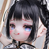 MW Girl(魔物姫)  天使萌ヘッド 85cm バスト中 萌え系アニメラブドール 青い瞳 宣材写真通のはシリコン製ボディー 宣材写真と同じ制服も付属