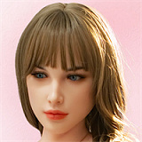 Art doll A8桃桃ヘッド 163cm Eカップ ギャル系ダッチワイフ 超リアルな肌テクスチャ フルシリコン製高級ラブドール