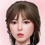 Art doll A28梦娜ヘッド 163cm Eカップ 眠り顔のリアル ドール 超リアルな肌テクスチャ フルシリコン製高級ラブドール